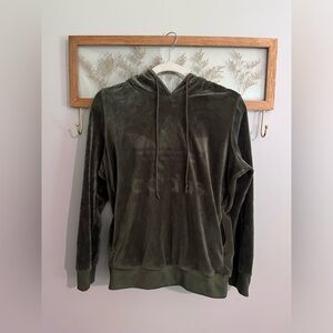 Adidas RARE Green Velvet Pullover Sweatshirt.